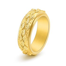 Stainless Steel Men's Eye Ring Jewelry