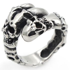 Men's Fashion Vintage Titanium Steel Ring