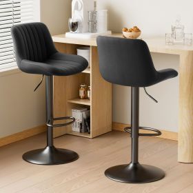 High bar stools are suitable for modern-style kitchen islands, home bars or coffee areas