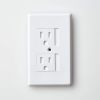 Safe Plate Self Closing Electrical Outlet Covers, Baby Proofing Safety Wall Socket Plate, Automatic Sliding Cap Cover Standard Wall Outlet Cover