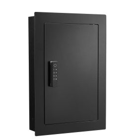 VEVOR Wall Safe, 3-Tier Hidden Wall Safe with Fingerprint, Password, Key & Turning Knob