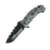 5" Spring Assisted Knife with Camo Nylon Fiber Handle