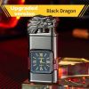 "Magic Dual Flame Lighter – Adjustable Jet/Soft Flame – Perfect Gift for Men (Butane Not Included)"