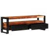 TV Cabinet Natural wood color, black