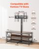 48" TV Stand with Mount for up to 75 in TVs, Entertainment Center with Power Outlet