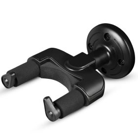 5Core Guitar Wall Mount Hanger Hook Metal Base Soft Padding Adjustable Rotatable Holder