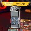 "Magic Dual Flame Lighter – Adjustable Jet/Soft Flame – Perfect Gift for Men (Butane Not Included)"
